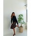 Rosewood Plaid Midi Skirt
