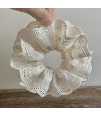 Stacey Lace Hair Scrunchie
