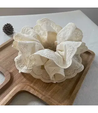Morgan Lace Hair Scrunchie