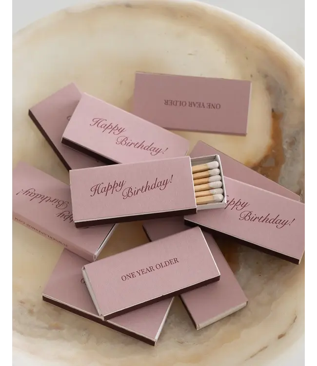 Happy Birthday Matches