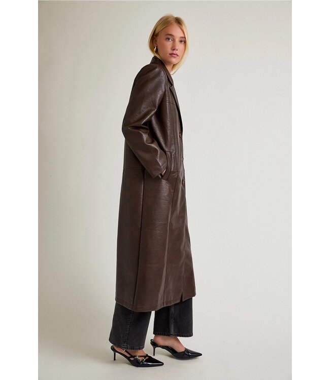 Lights Out Trench Coat