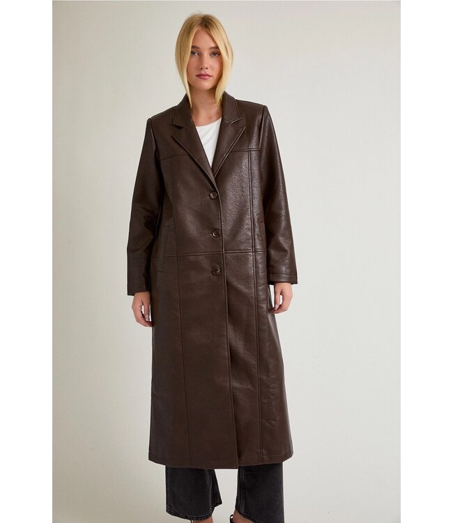 Lights Out Trench Coat