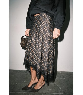 Hall Pass Midi Skirt