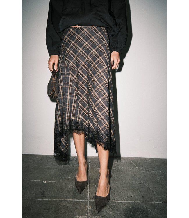Hall Pass Midi Skirt