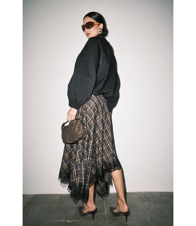 Hall Pass Midi Skirt