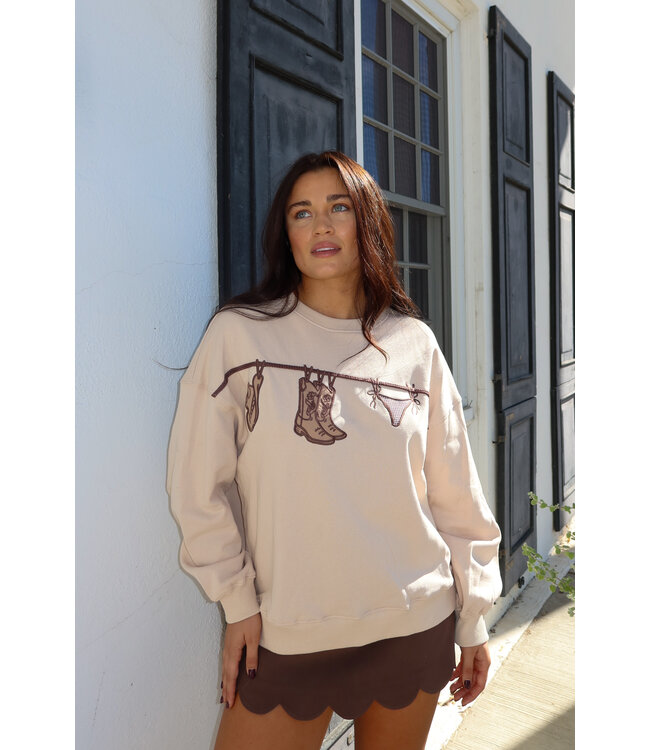 Rodeo Lines Crewneck
