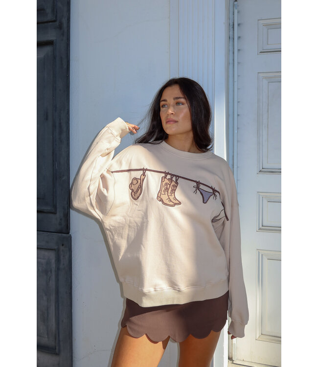 Rodeo Lines Crewneck