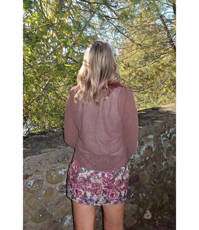 Espresso Hour Blouse