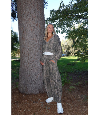 Evergreen Barrel Pant