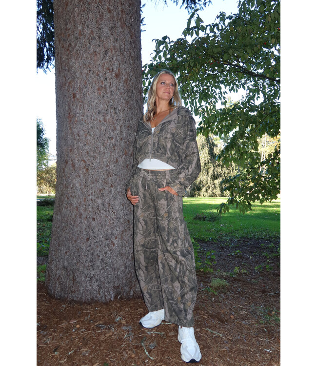 Evergreen Barrel Pant