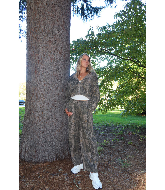 Evergreen Barrel Pant