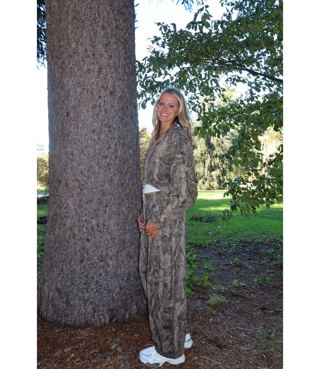 Evergreen Barrel Pant