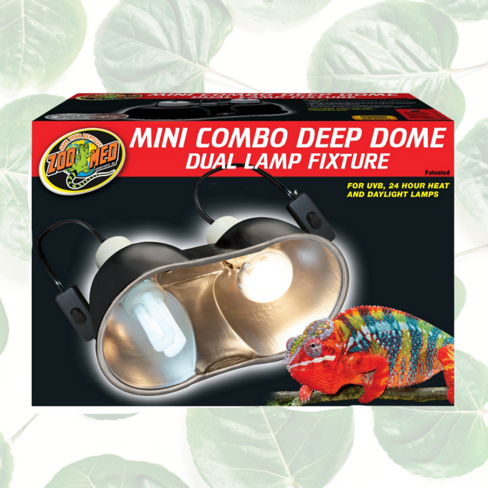 Zoo Med Mini Combo Deep Dome Dual Lamp