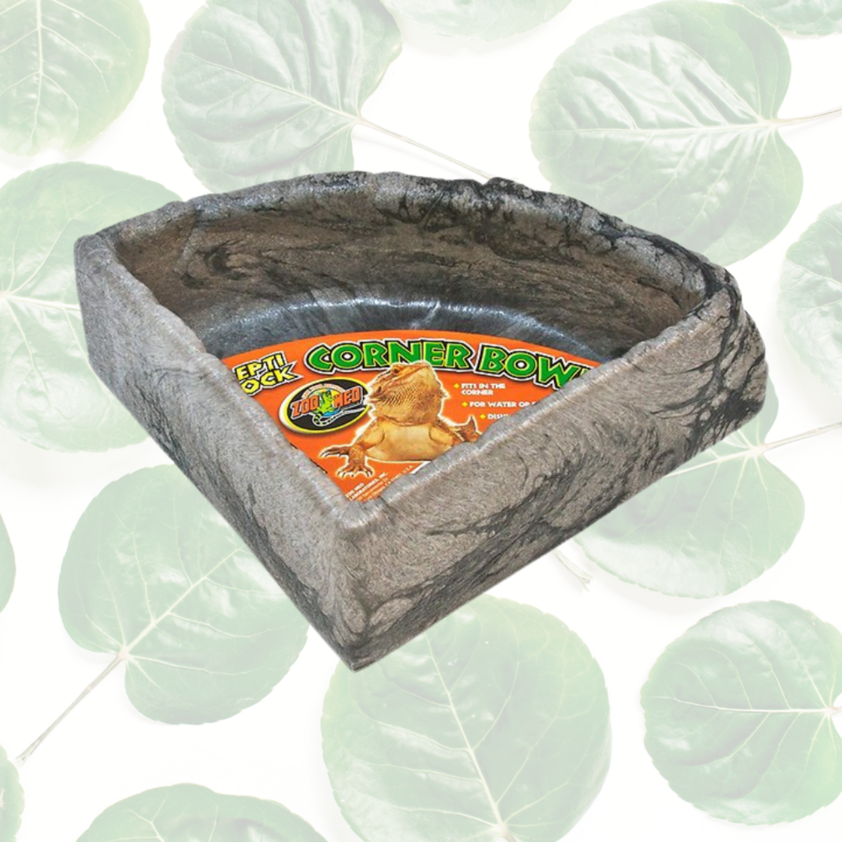 Zoo Med Repti Rock Corner Bowl Extra Large