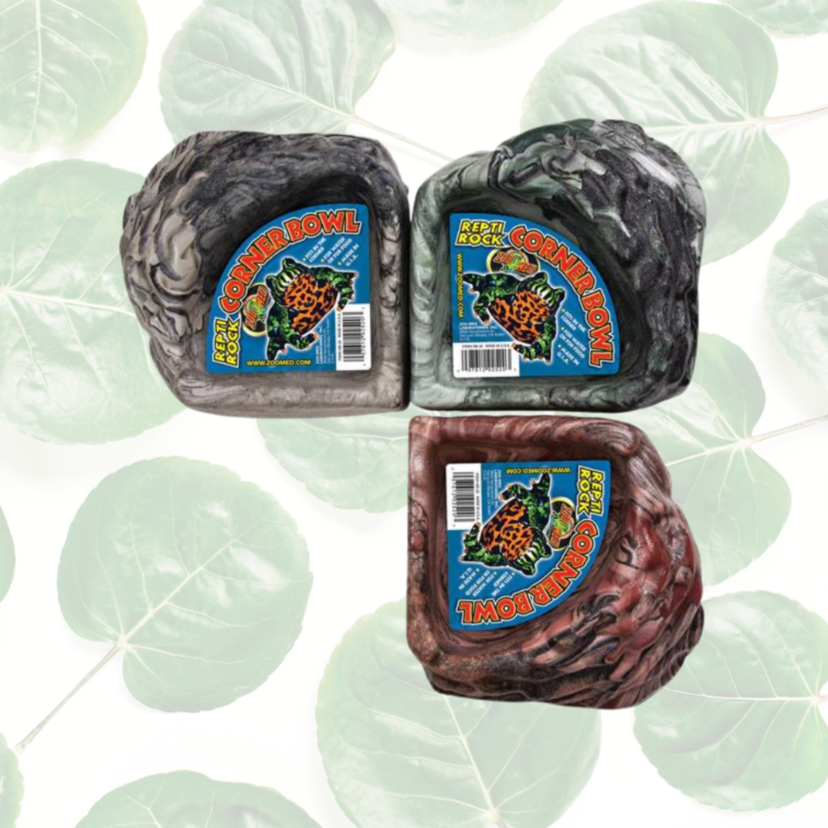 Zoo Med Repti Rock Corner Bowl Small