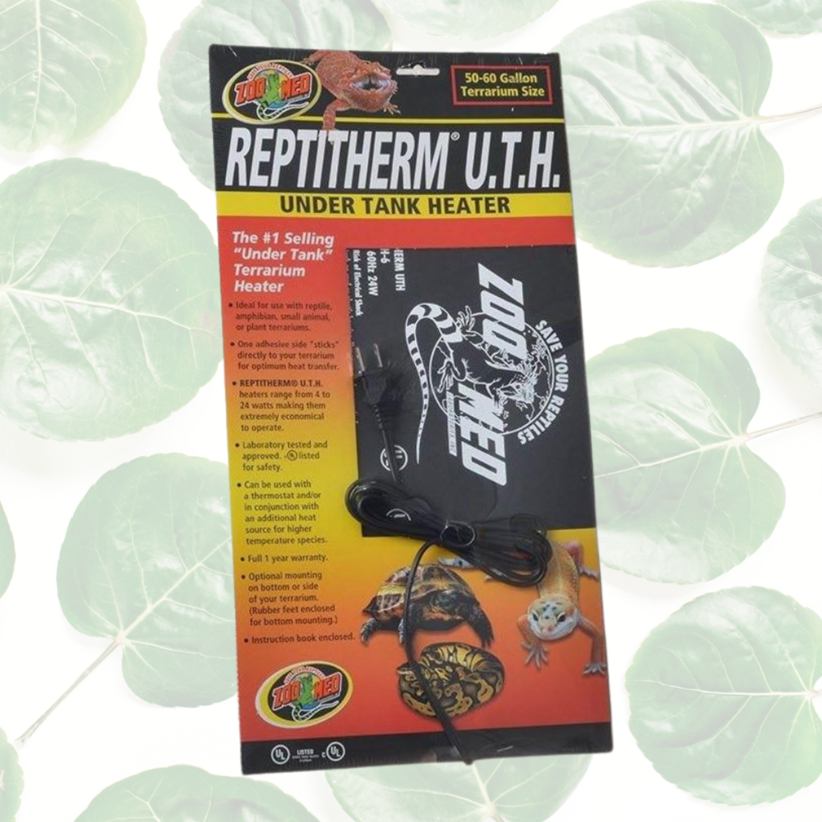 Zoo Med ReptiTherm Undertank Heater 50-60gal 8" X 18"