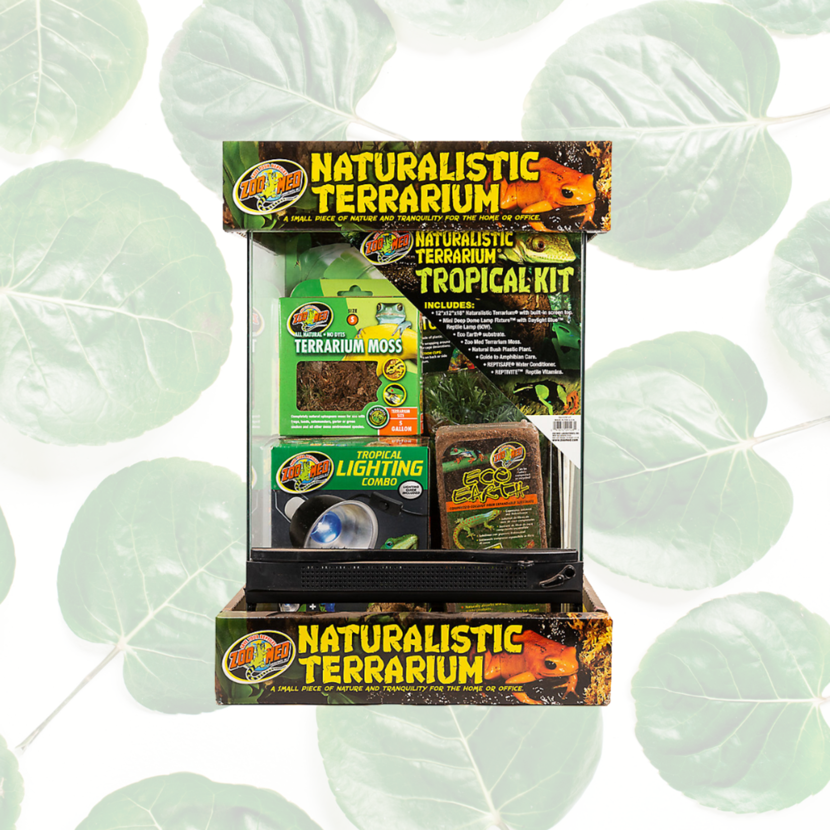 Zoo Med Medium Naturalistic Terrarium 12 X 12 X 18"