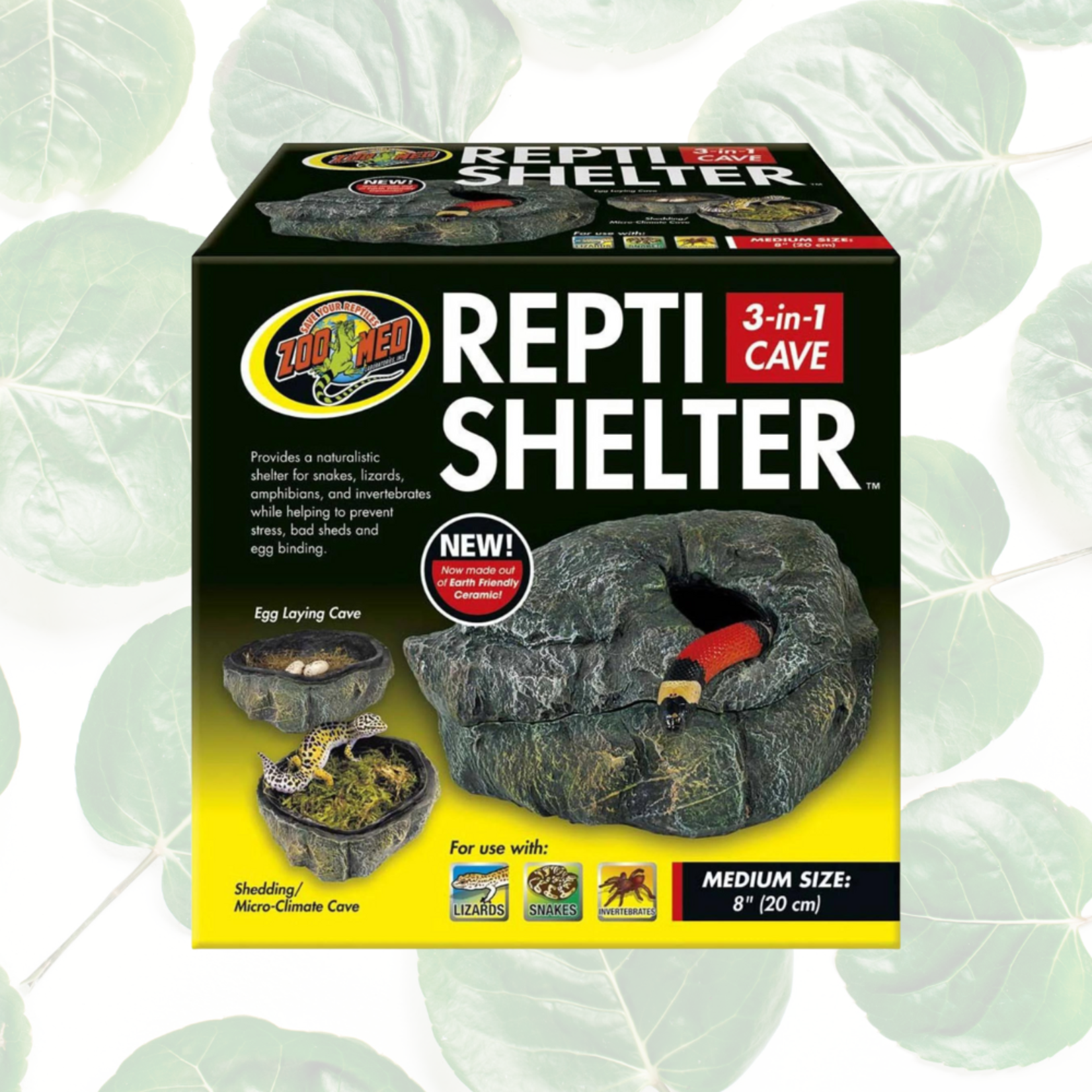 Zoo Med Repti Shelter 3 In 1 Cave Small