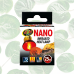 Zoo Med Nano Infrared Heat Lamp 25 Watt