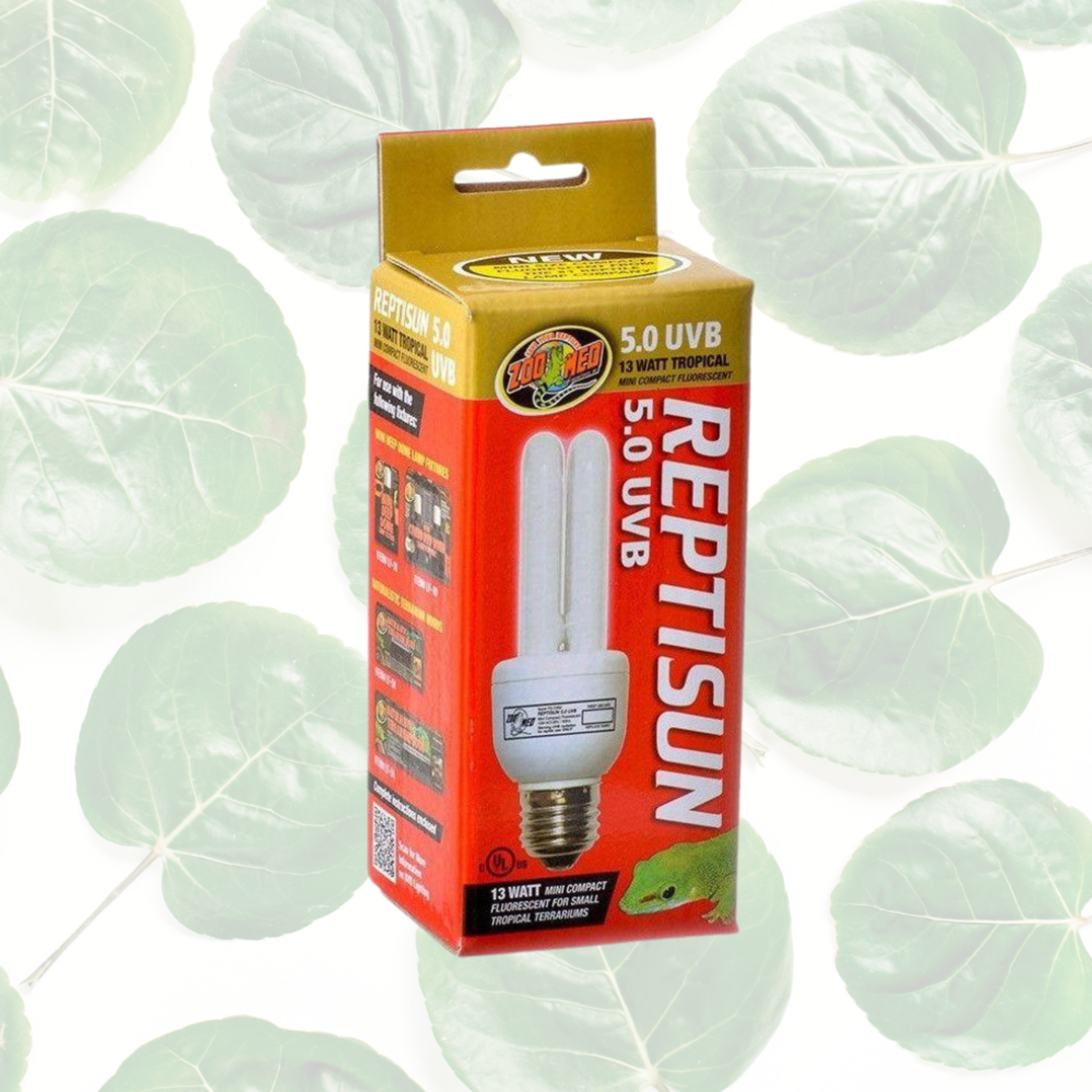 Zoo Med ReptiSun 13 Watt 5.0 UVB Mini Compact