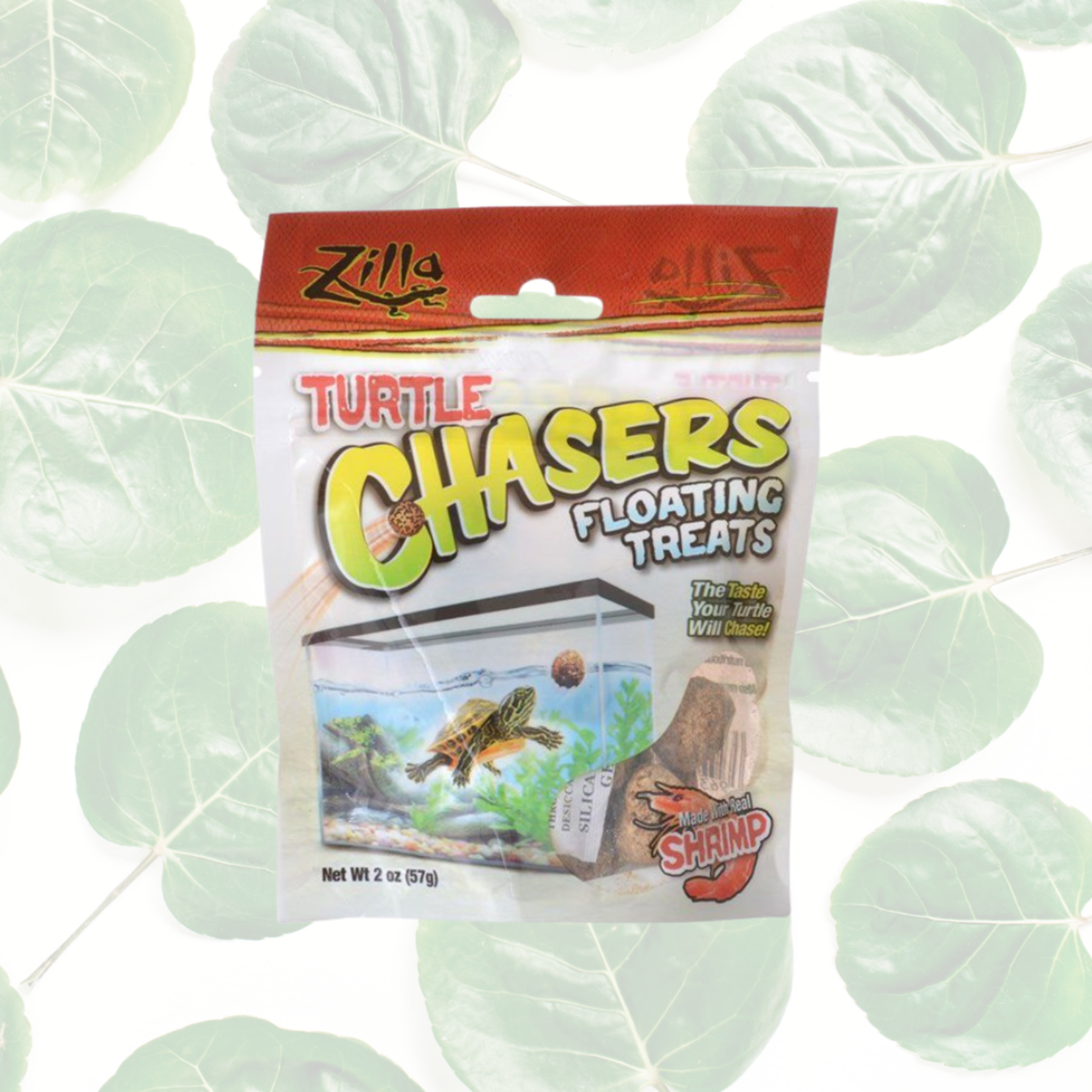 Zilla Turtle Chasers Floating Shrimp 2 oz