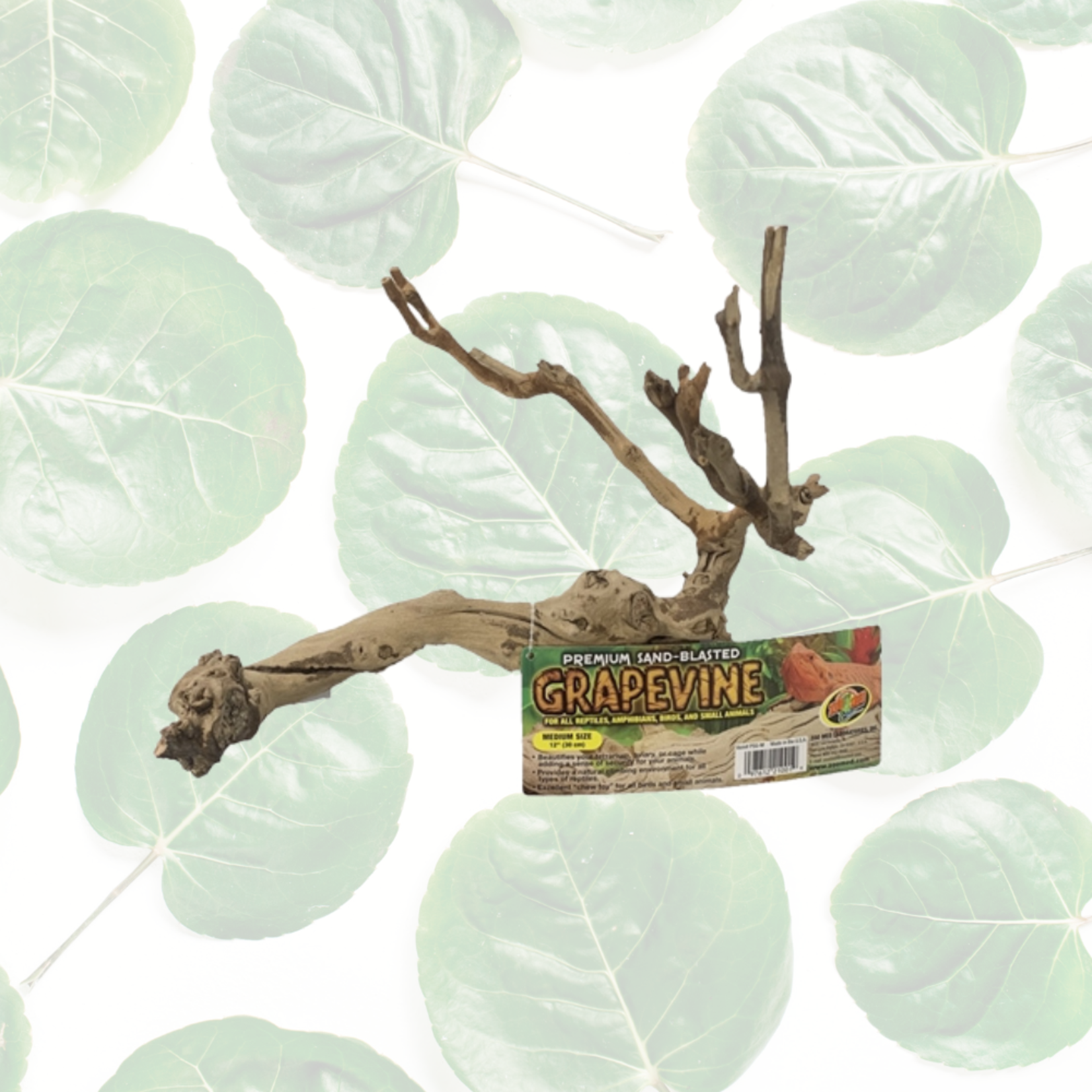 Zoo Med Sandblasted Grapevine 12" Medium