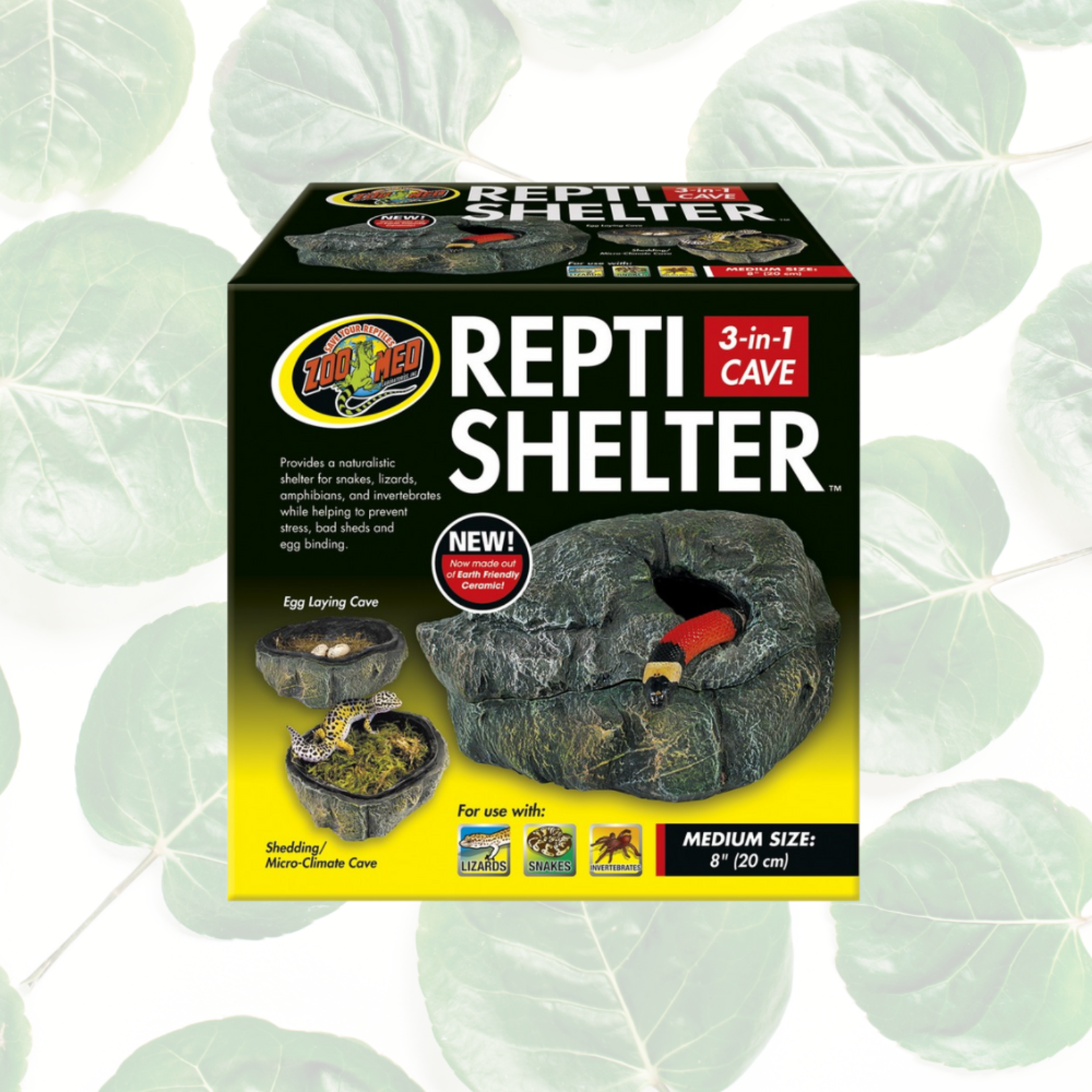 Zoo Med Repti-Shelter 3 In 1 Cave Medium