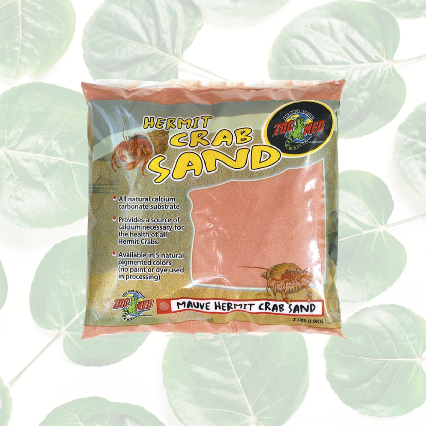 Zoo Med Hermit Crab Sand Mauve 2 Ib