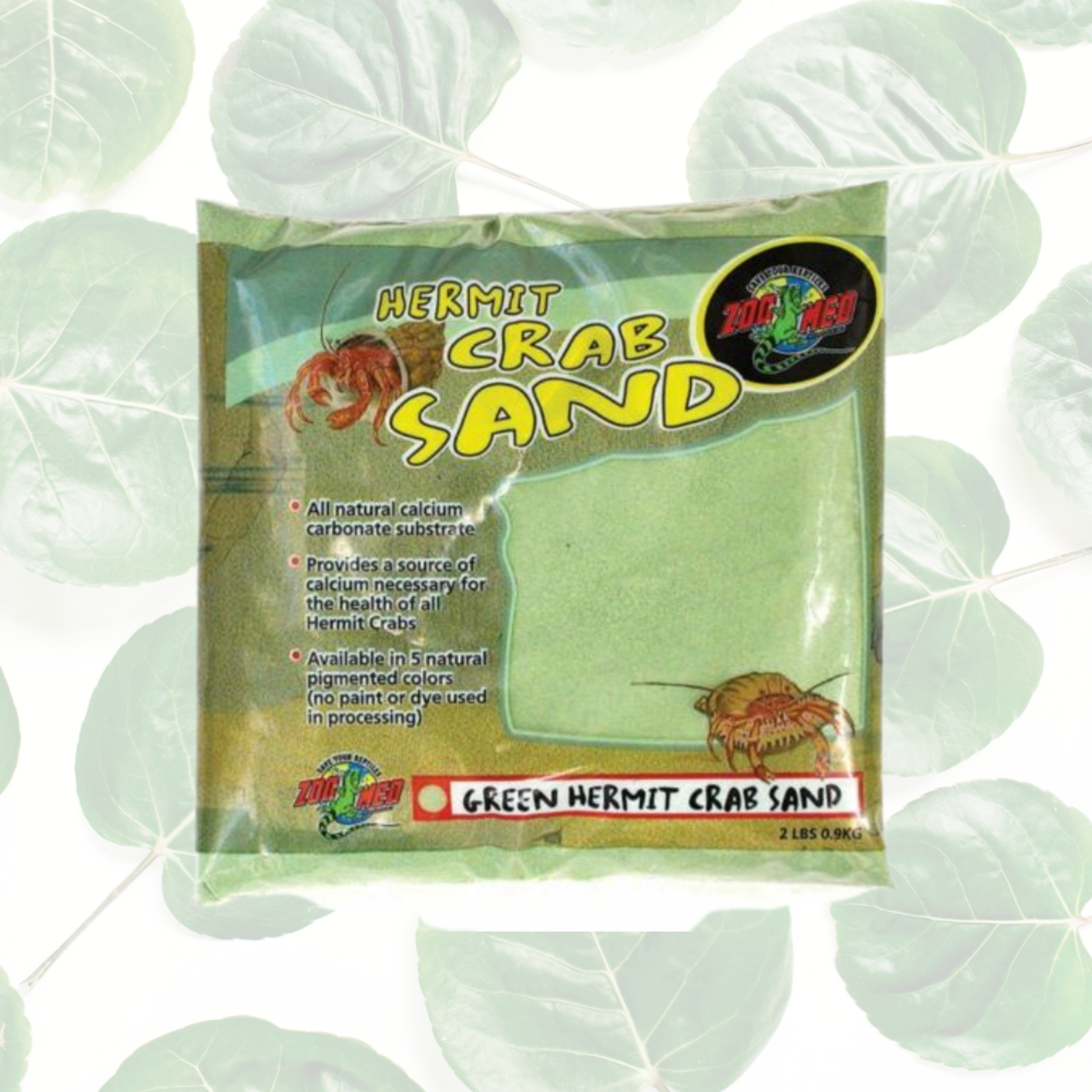Zoo Med Hermit Crab Sand Green 2 Ib