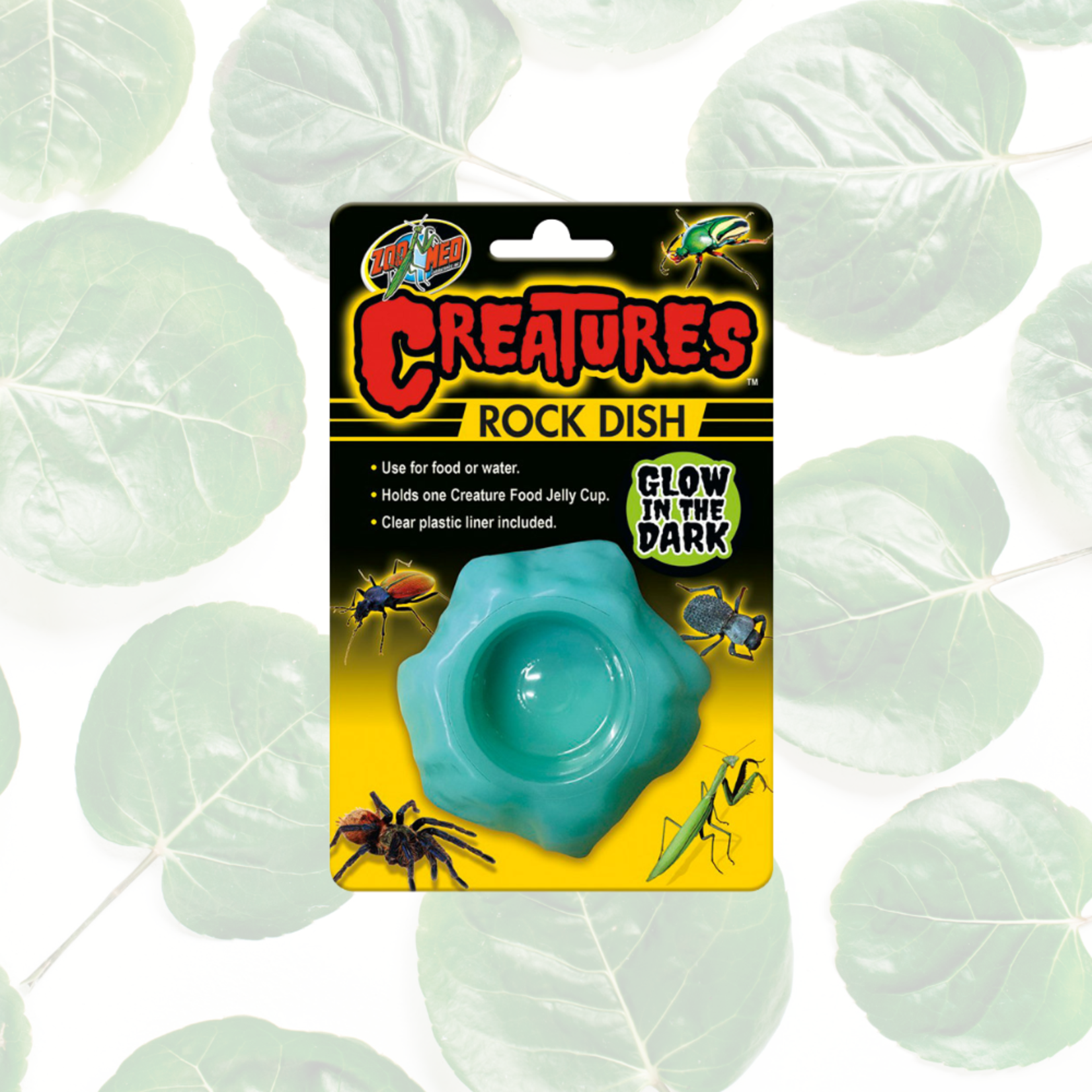 Zoo Med Creatures Rock Dish Glow in the Dark