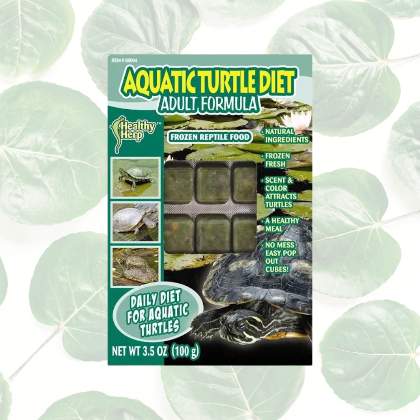 Healthy Herp Frozen Aquatic Turtle Adult 3.5 oz