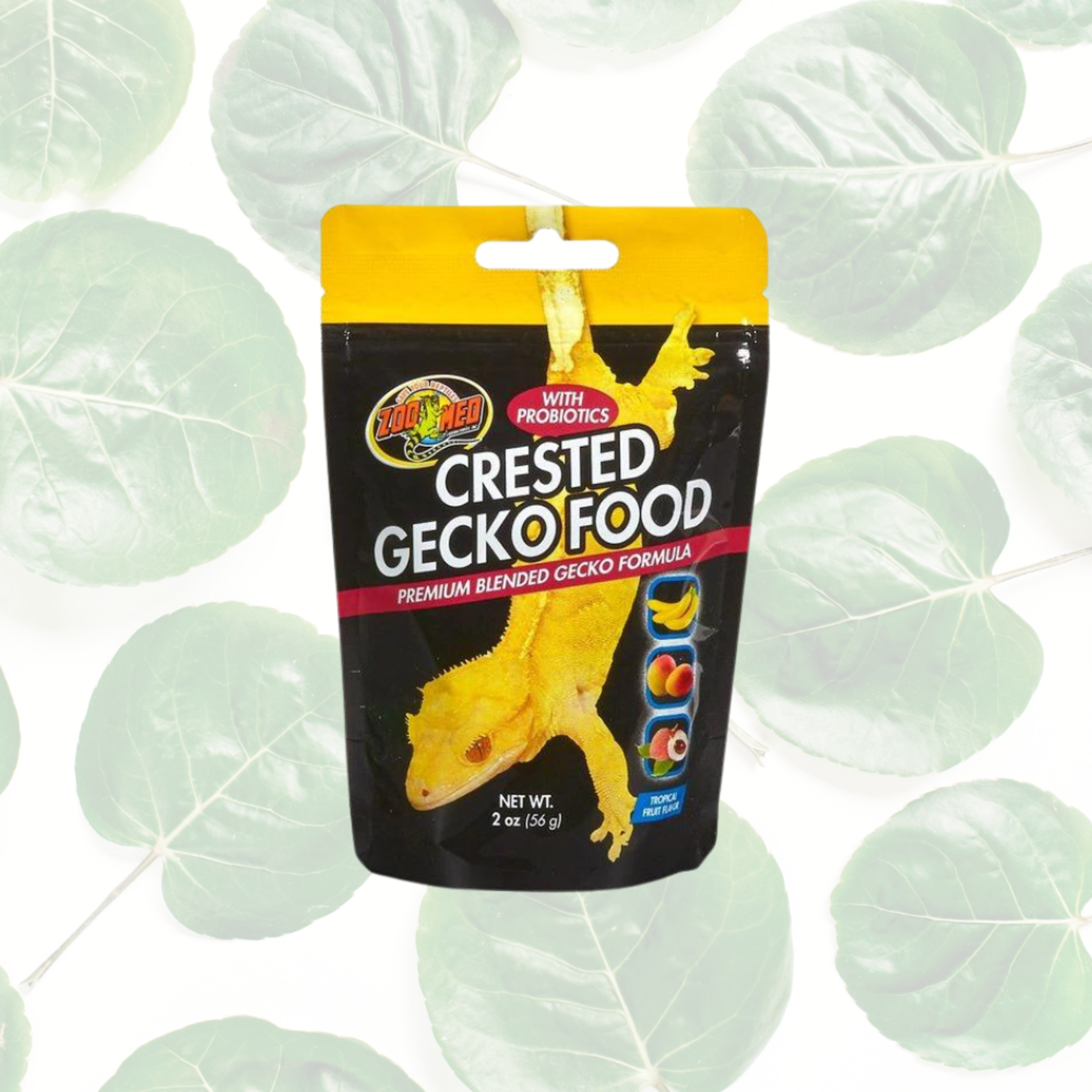 Zoo Med Crested Gecko Food Premium Blend - Tropical Fruit 2 oz