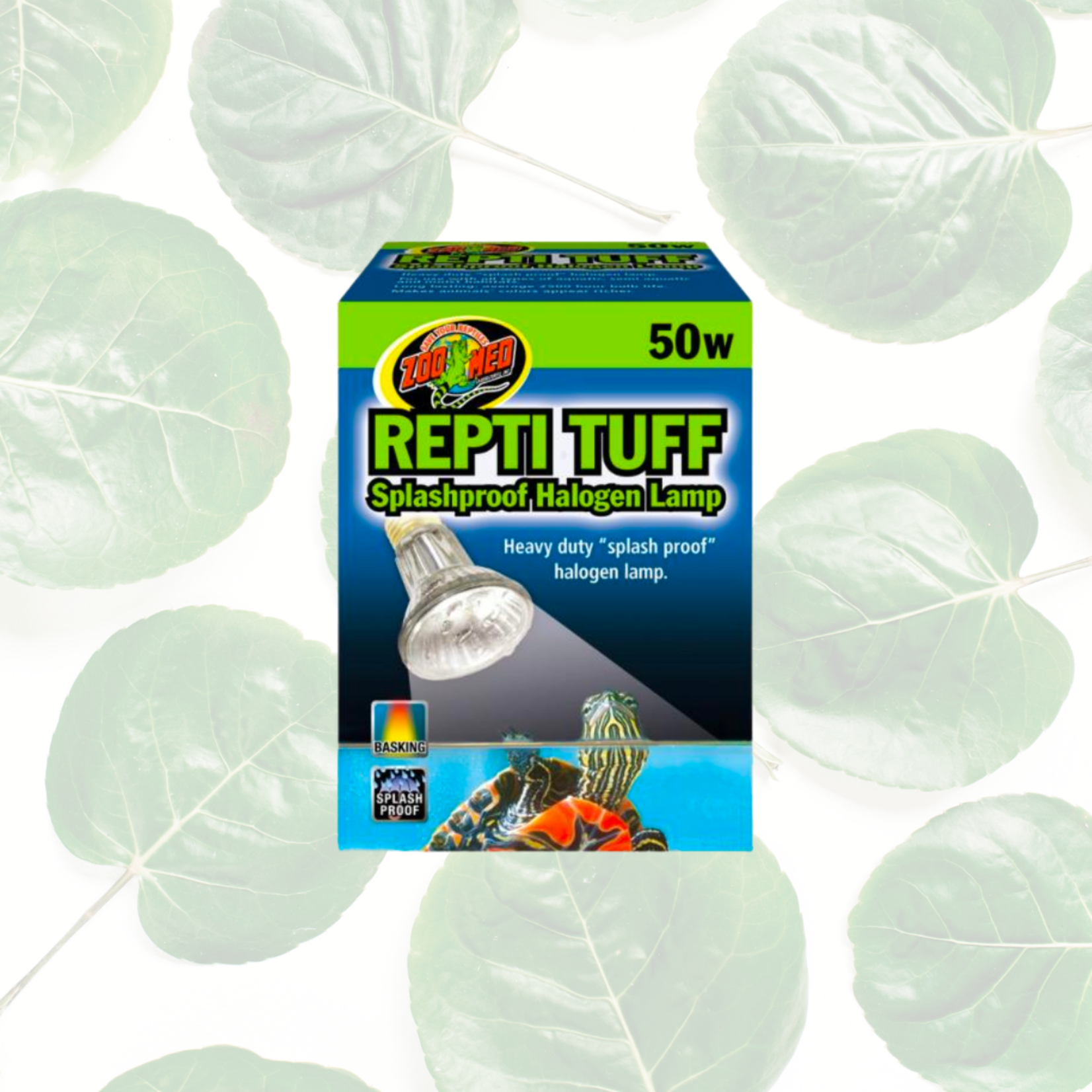 Zoo Med Repti Tuff Splashproof Halogen Lamp 50 Watt