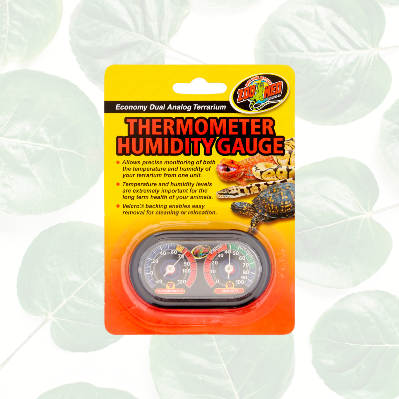 Zoo Med Economy Dual Analog Gauge