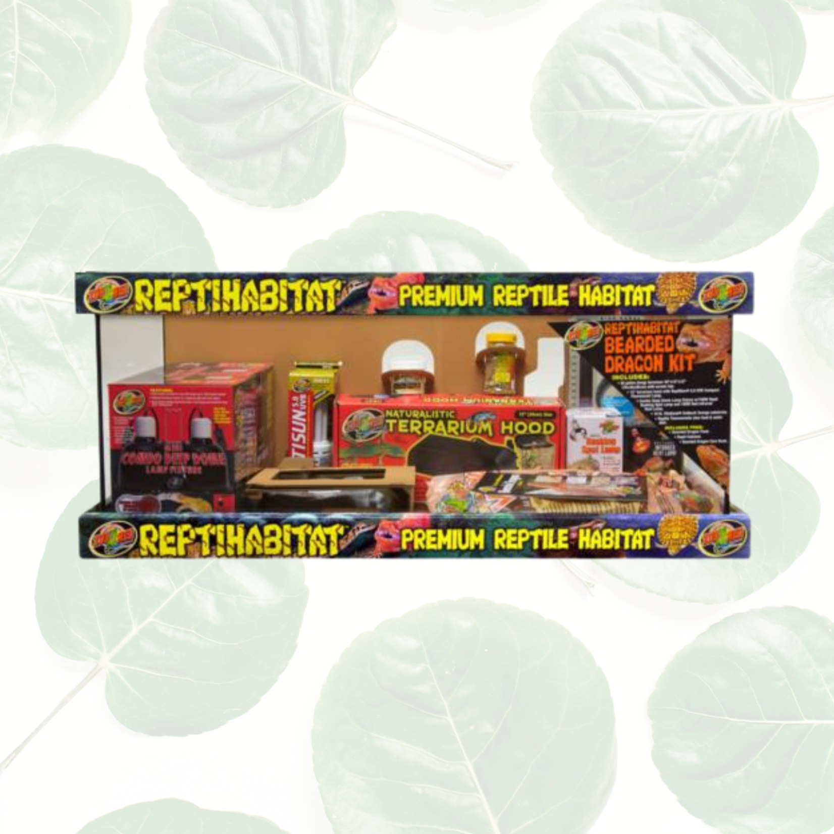 Zoo Med ReptiHabitat Bearded Dragon Kit 20 gal