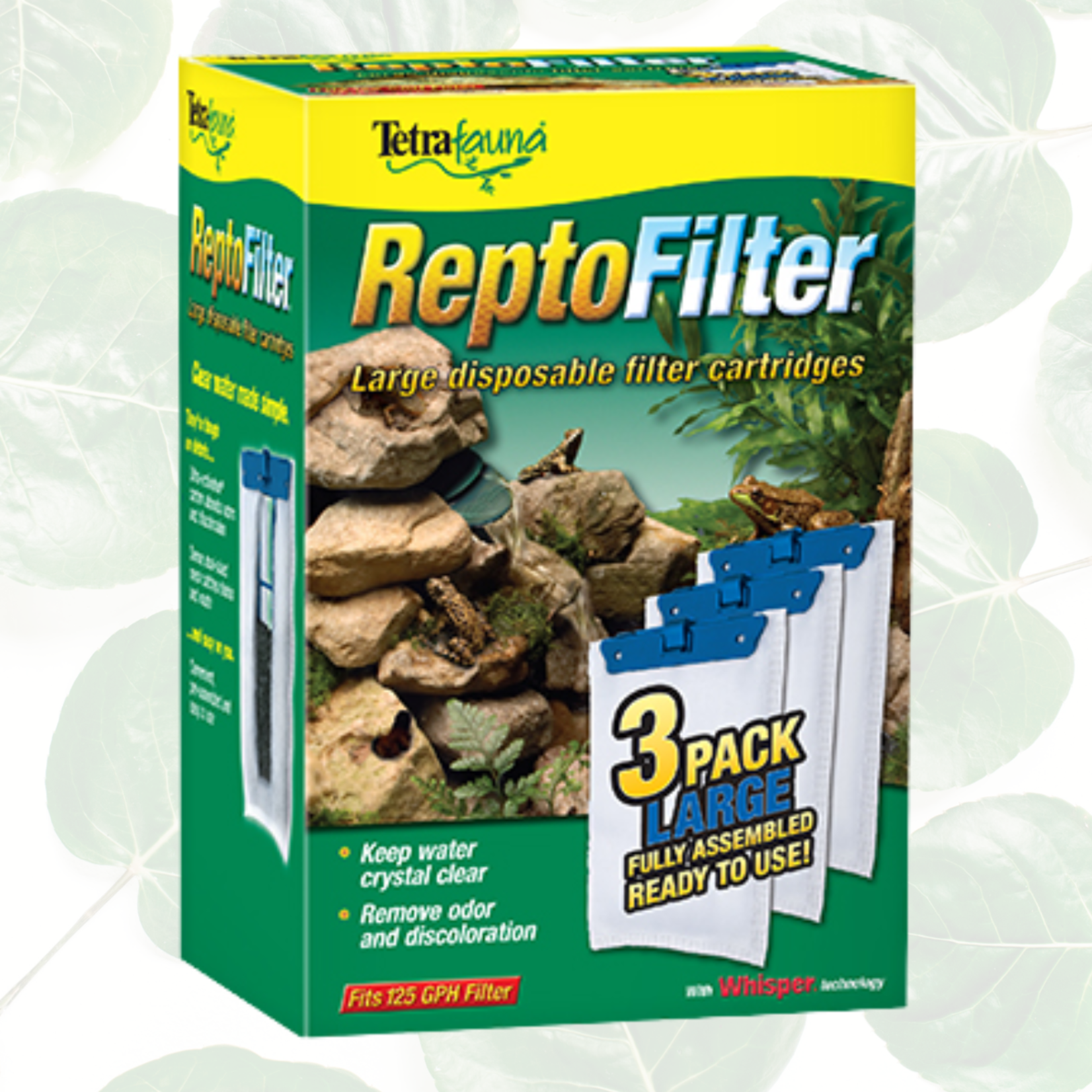 Tetra ReptoFilter Large Disposable Filter Cartridges 3 Pack