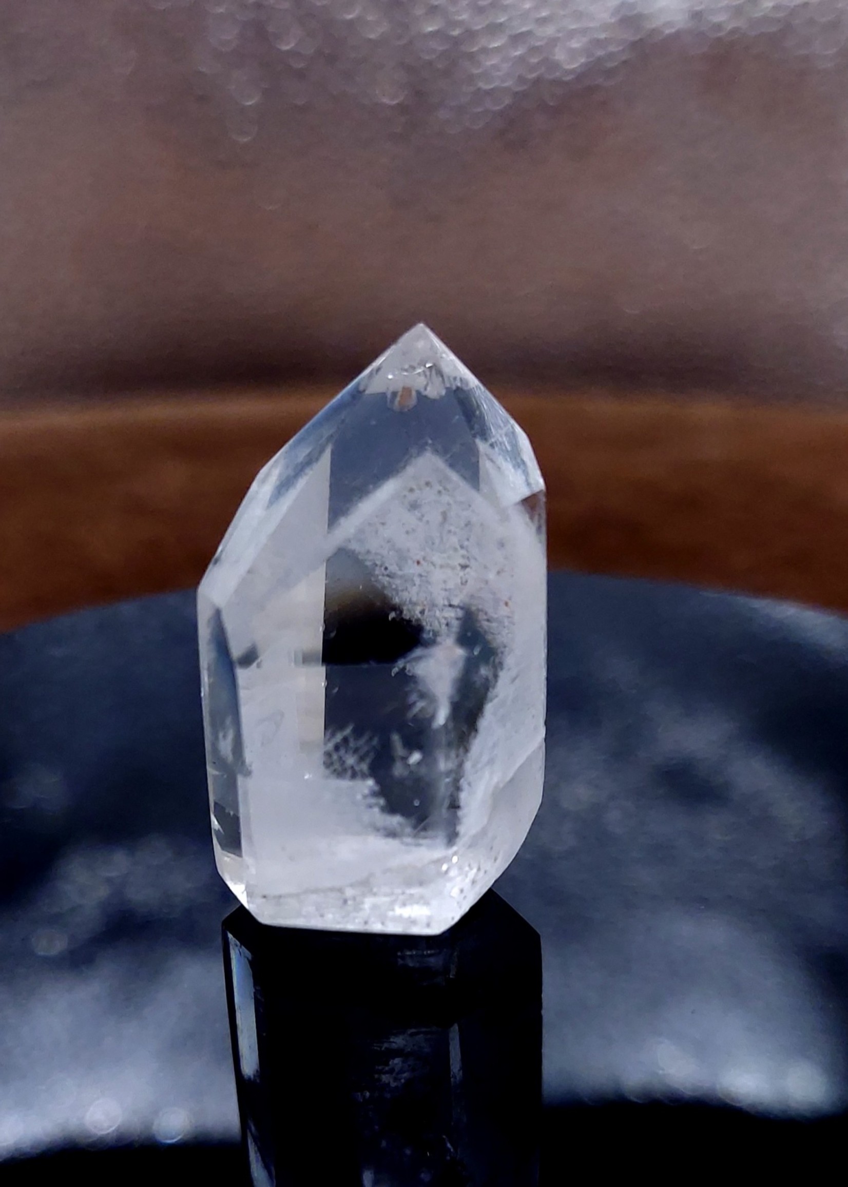 Clear/White Phantom Quartz Point