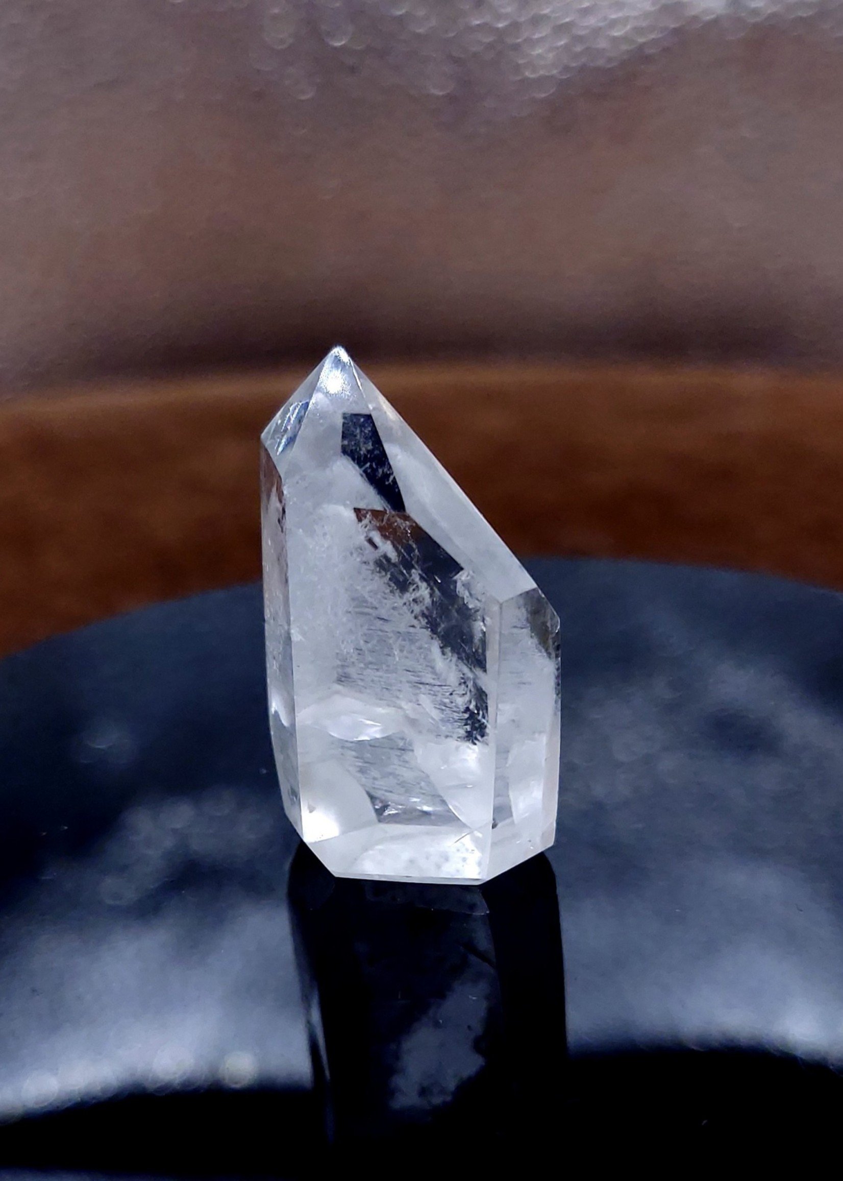 Clear/White Phantom Quartz Point