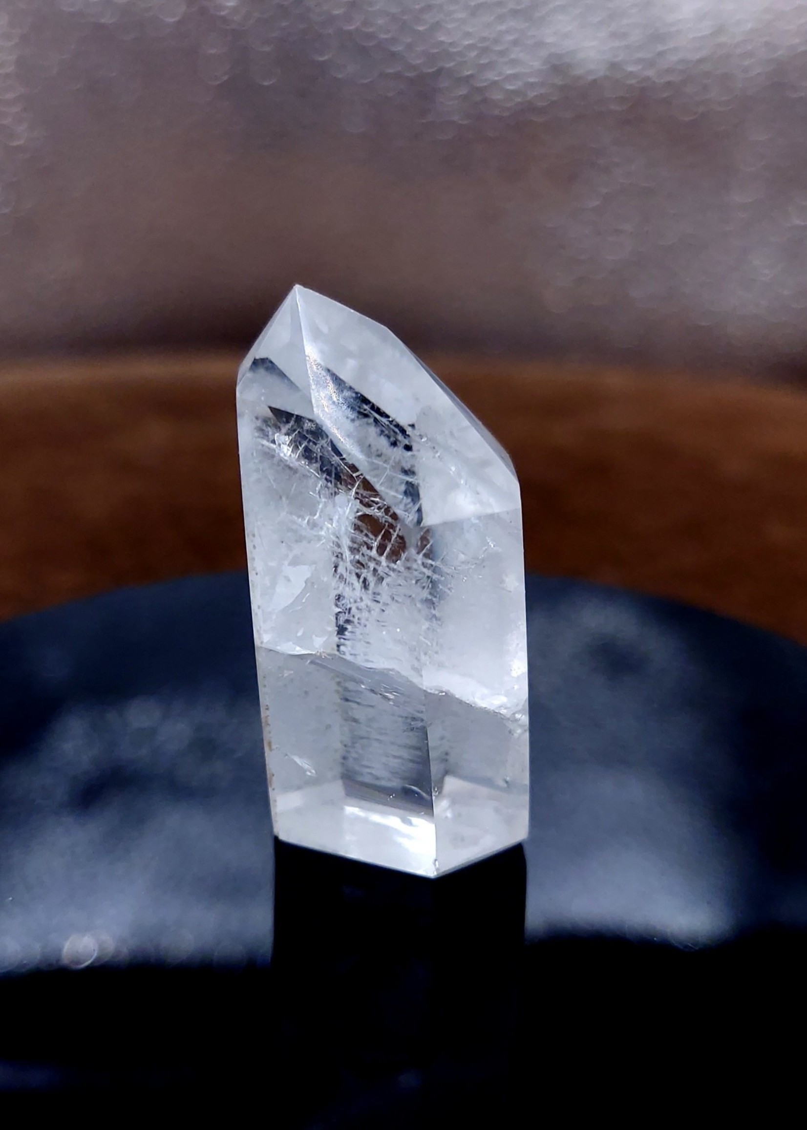 Clear/White Phantom Quartz Point