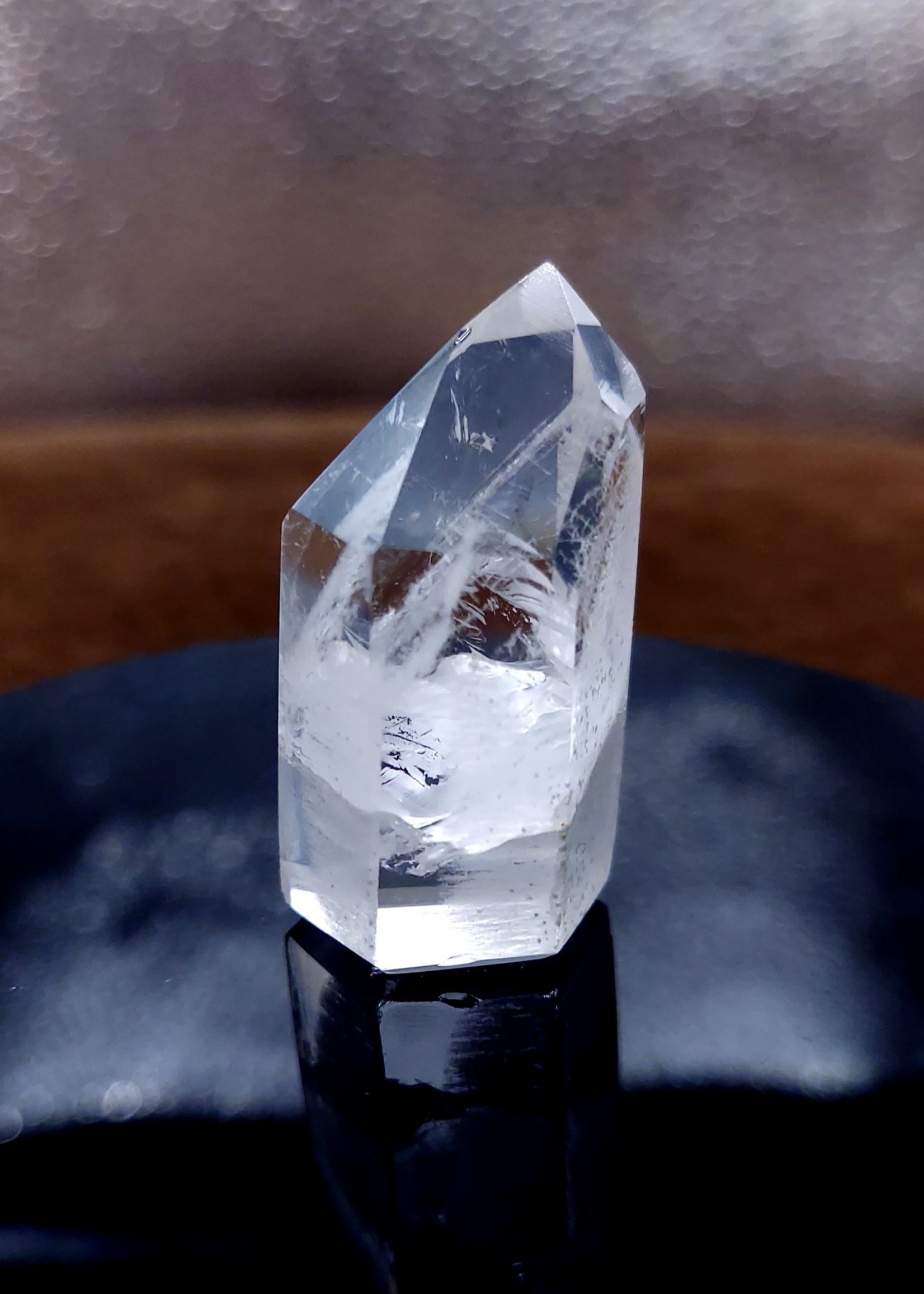 Clear/White Phantom Quartz Point