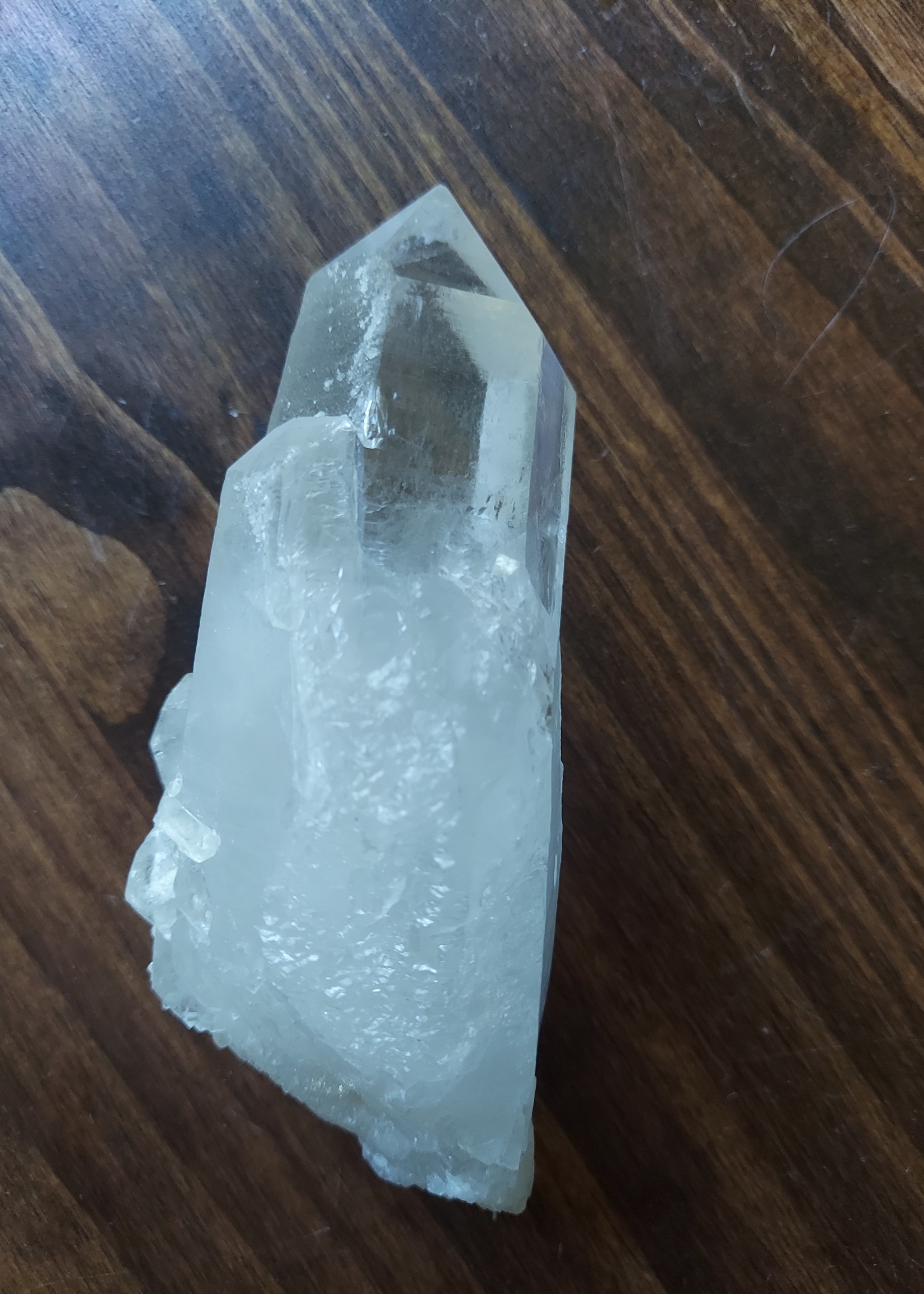 Clear Quartz Point Cluster