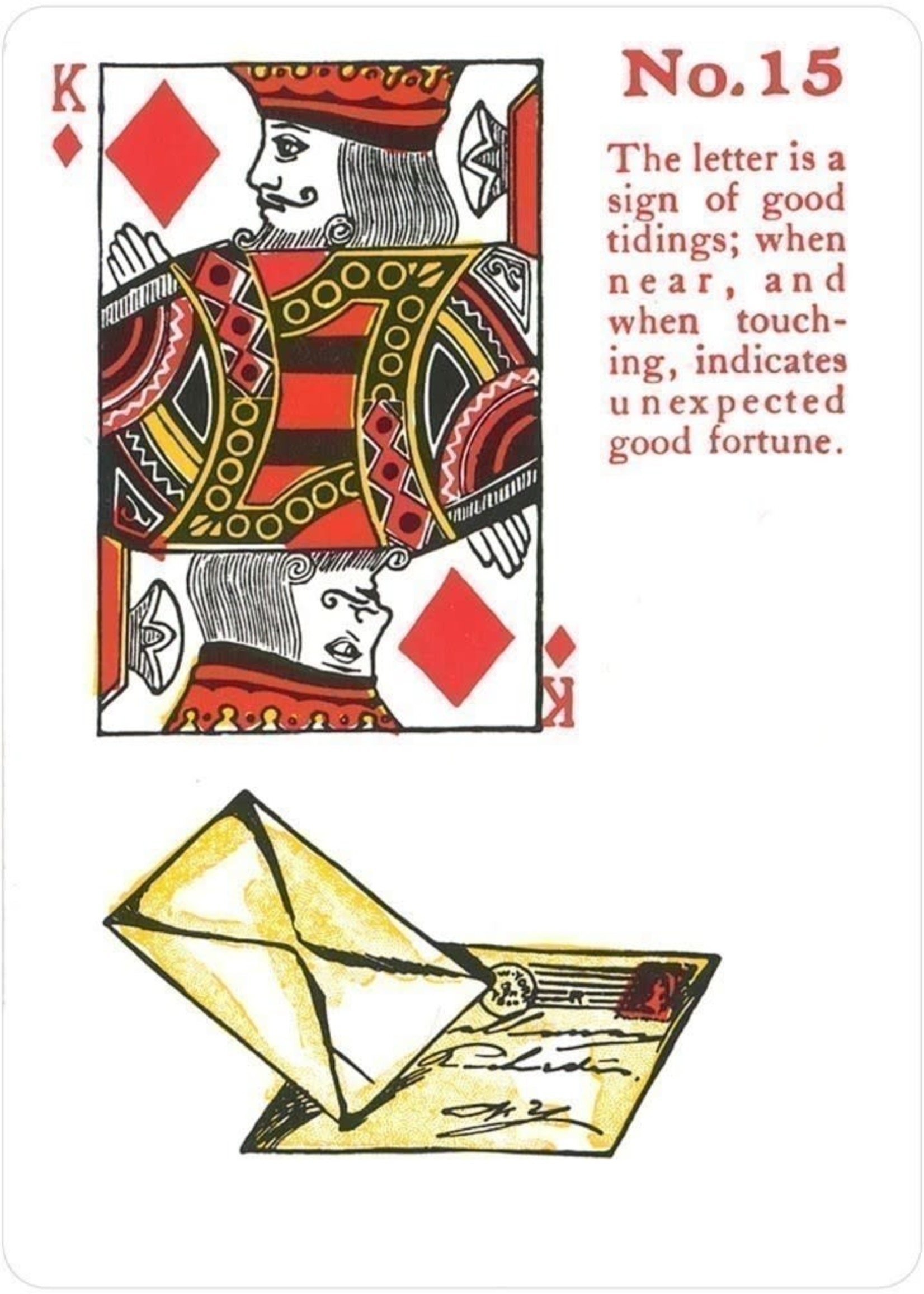 Reading Fortune Telling Cards