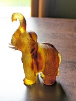 Amber Elephant  Carving