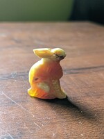 Amber Bunny Carving