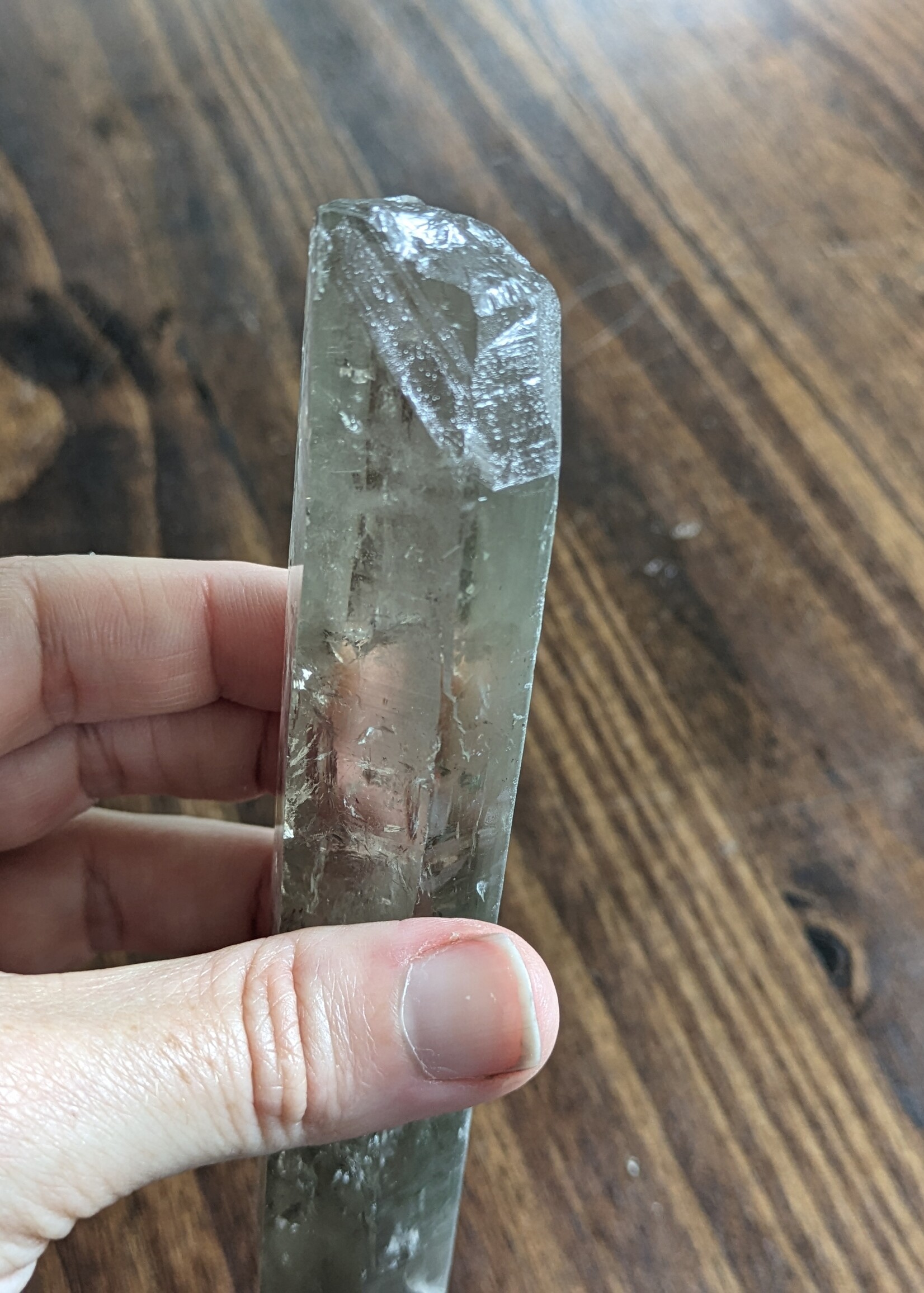 Smoky Phantom Singing Quartz