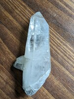 Double Terminated Black Phantom Quartz Point