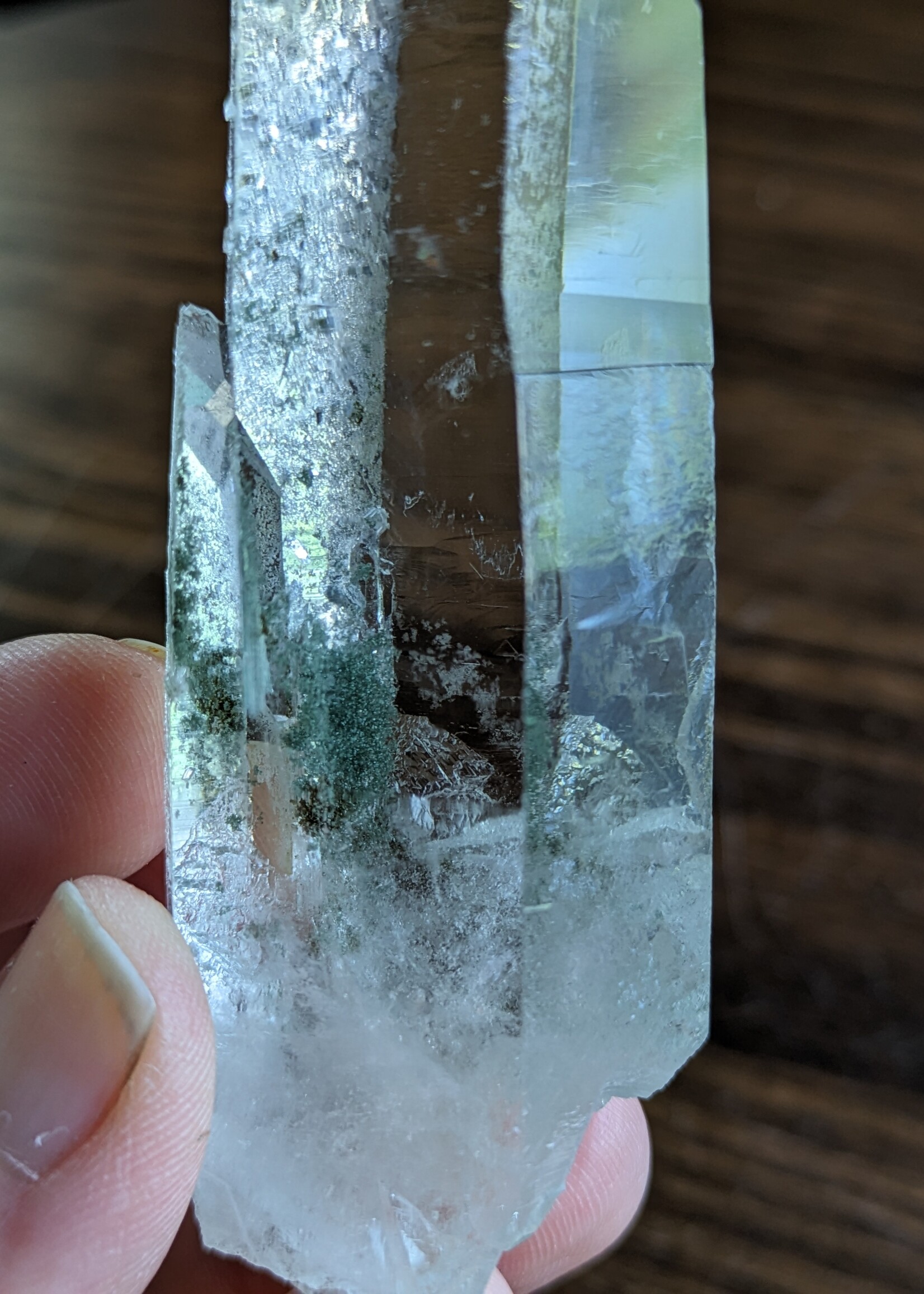 Chlorite Included Quartz Point