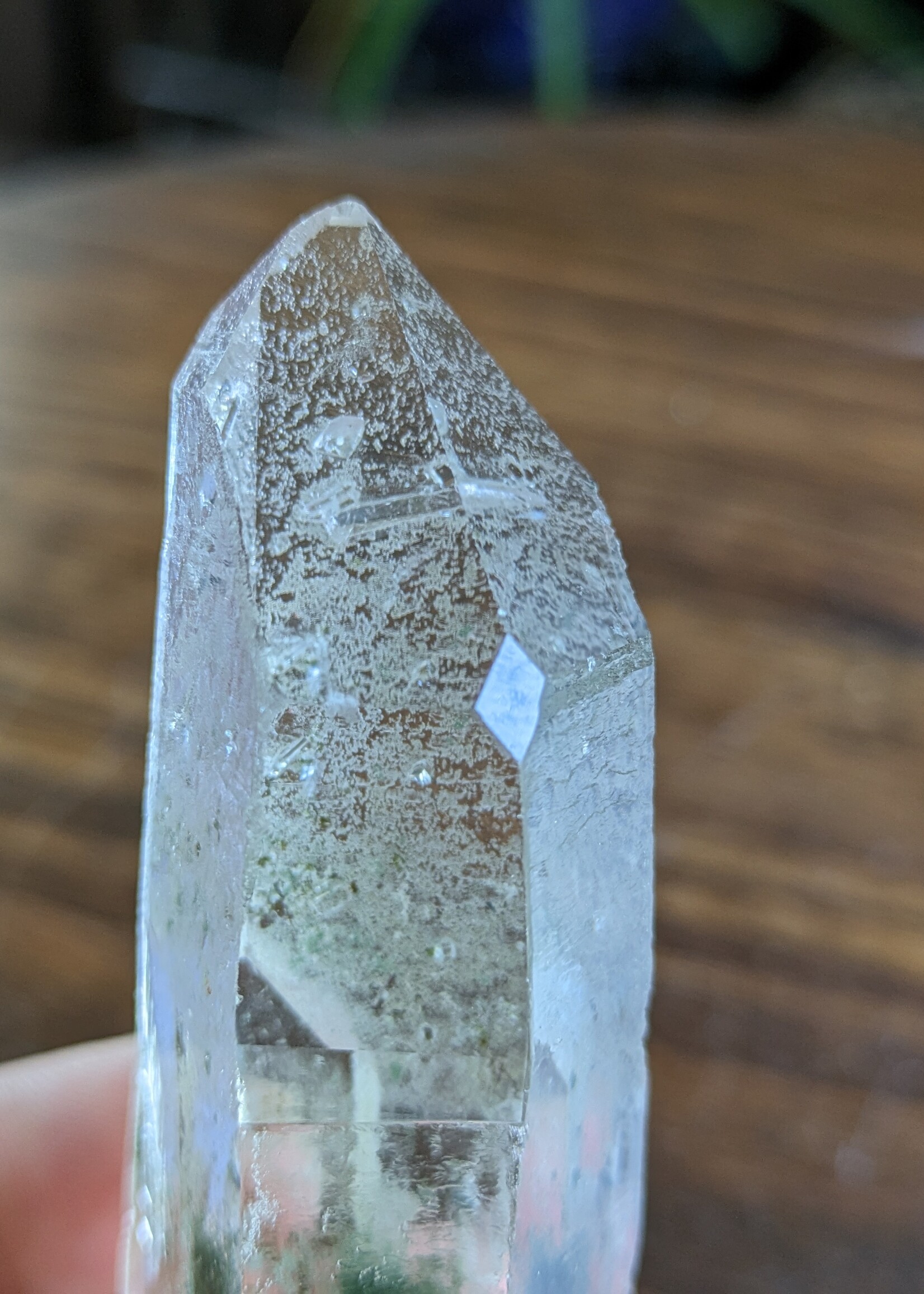 Chlorite Included Quartz Point