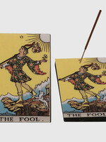 The Fool Tarot Wooden Incense Holder
