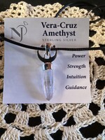 Vera Cruz Amethyst & Moon Necklace